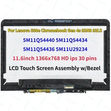 LCD Touch Screen Display Assembly For Lenovo 500e Chromebook Gen 4s 83L40001US