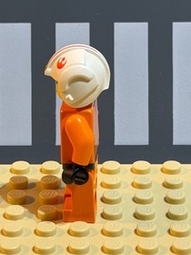 Lego 7140 7130 4482 4483 Star Wars Luke Skywalker X-Wing Pilot Minifigure MINT