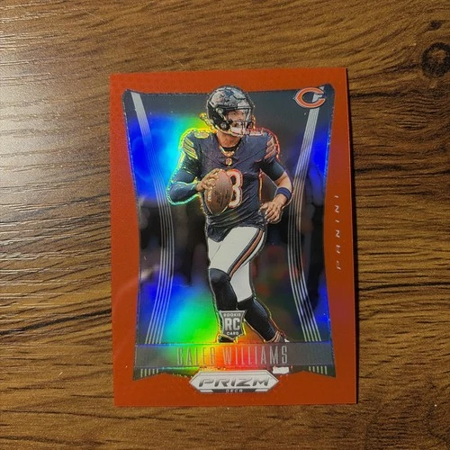 2024 Prizm Deca Caleb Williams Red Prizm Rookie /199 #54 Bears 👀🔥
