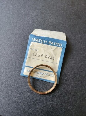 Vintage Uhr Seiko unbekanntes Modell Gold Lünette Teil 82340741