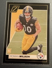 Panini 2024 Zenith Roman Wilson Rookie #185 Pittsburgh Steelers Football Card