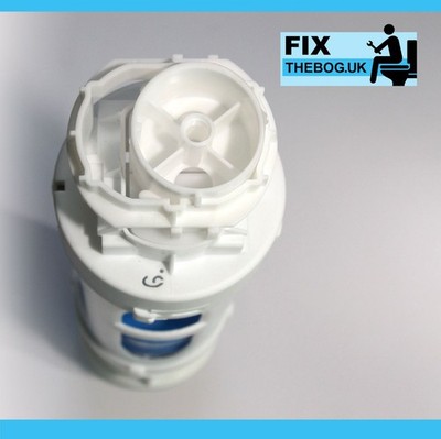 Roca Old Style D1D DUAL Spülventil einfaches Muster 2 Zoll AH0003600R / 822021000