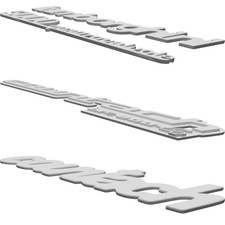 Emblemi Lamborghini Countach Nuovo Vecchio Stile Set Replica Stemma 3D