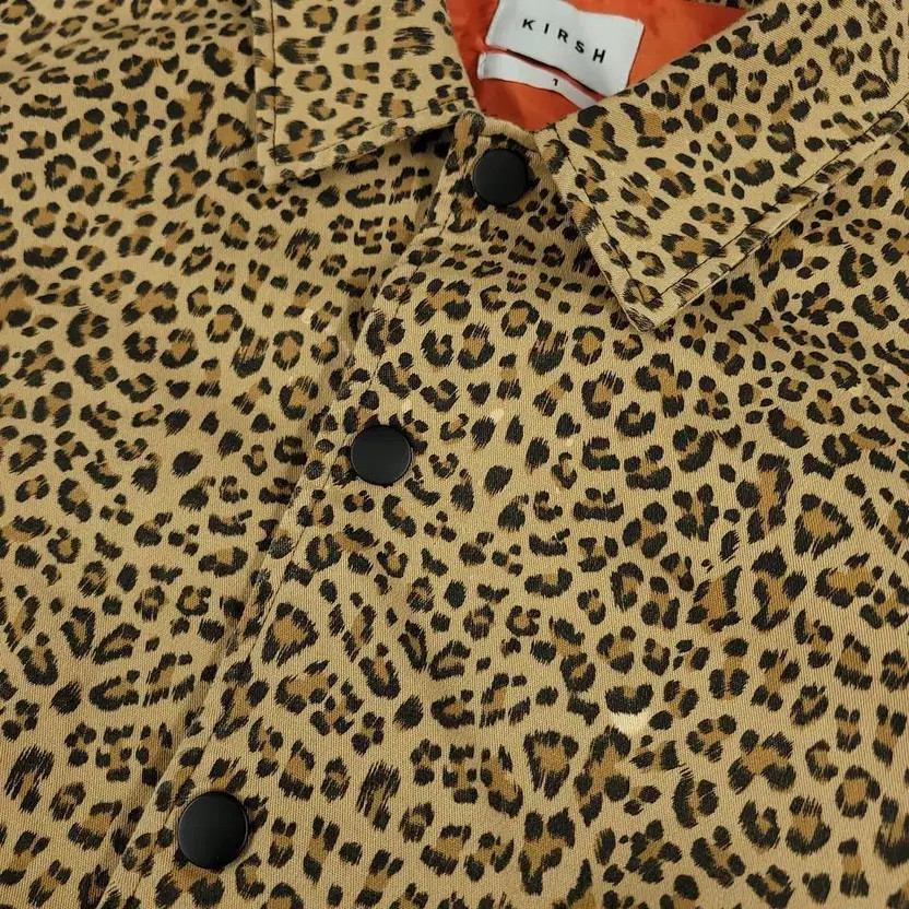 Kirisci Beige Brown Black Leopard Pattern Coach J… - image 9