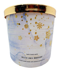 Bath Body Works Blue Sky Breeze 3-Wick 14.5 Oz Candle