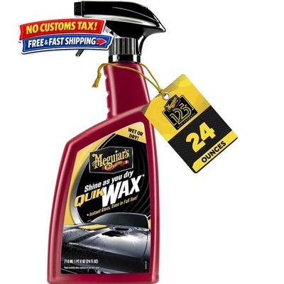 Meguiar's Quik Wax 24 Oz - Effortless Spray Wax for Ultimate Gloss and Shine