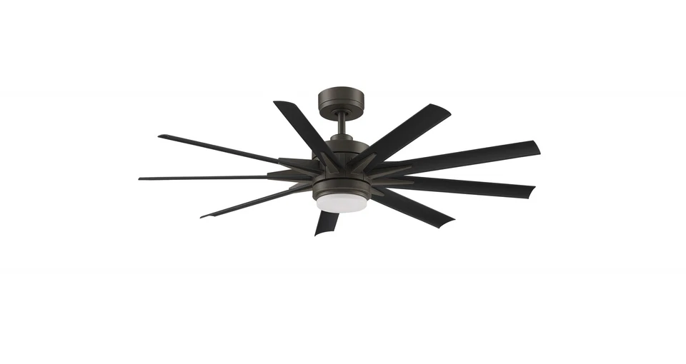 Fanimation Odyn Custom 1-Light 9-Blade Ceiling Fan Motor (Only) in Matte Greige - Image 2 of 2