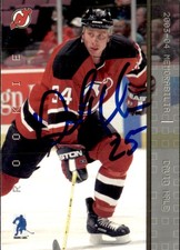 David Hale Signed Auto 2003-04 Be A Player Memorabilia card New Jersey Devils