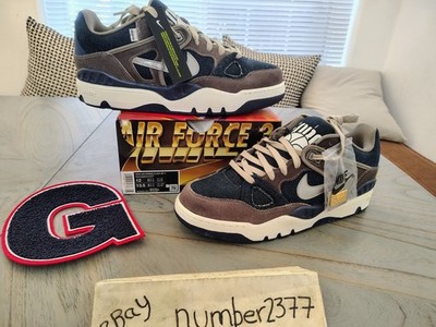 NEW NIGO Levi's × Nike Air Force 3 Low Enigma Stone HQ0262-004 US men size 12