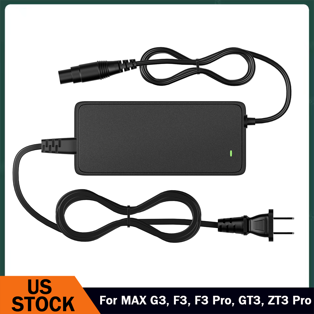 53.6V 2A Fast Charger for Ninebot by Segway MAX G3, F3, GT3, ZT3