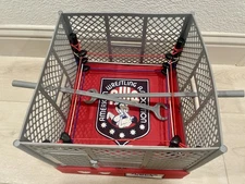 VINTAGE AWA REMCO OFFICIAL ALL STAR WRESTLING STEEL CAGE MATCH PLAYSET RING