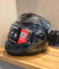 LS2 FF901 ADVANT X 100% CARBON FLIP OVER MOTORCYCLE HELMET- + DARK VISOR Size XL