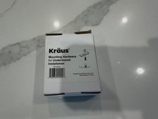 Kraus Mounting Hardware Installation Undermount Kitchen Sink KP22000