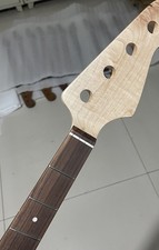 34inch 20frets Maple Electric bass neck jazz bass neck Rosewood dot inlay satin  