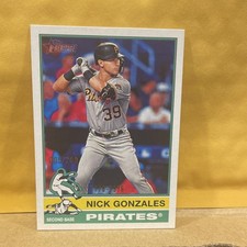 2025 Topps Heritage Nick Gonzales Pirates Serial Numbered /200 