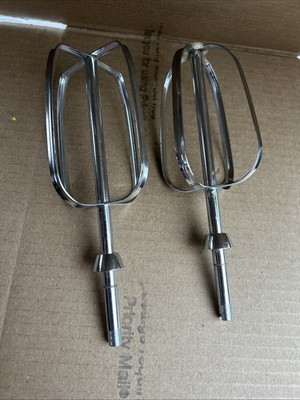 Vintage Sunbeam Mixmaster Mixer Replacement Beaters Single Slot 6 7/8''