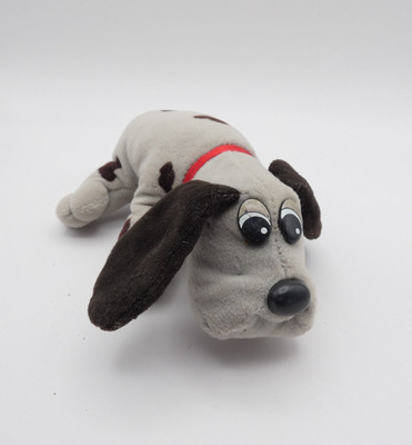 Tonka Pound Puppy Dog Gray Brown Spots Plush Toy Stuffed Animal