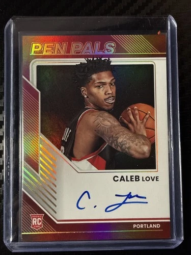 2025 Donruss Optic Pen Pals Caleb Love