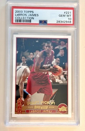 2003-04 Topps - Draft Pick LeBron James #221 Collection (RC)
