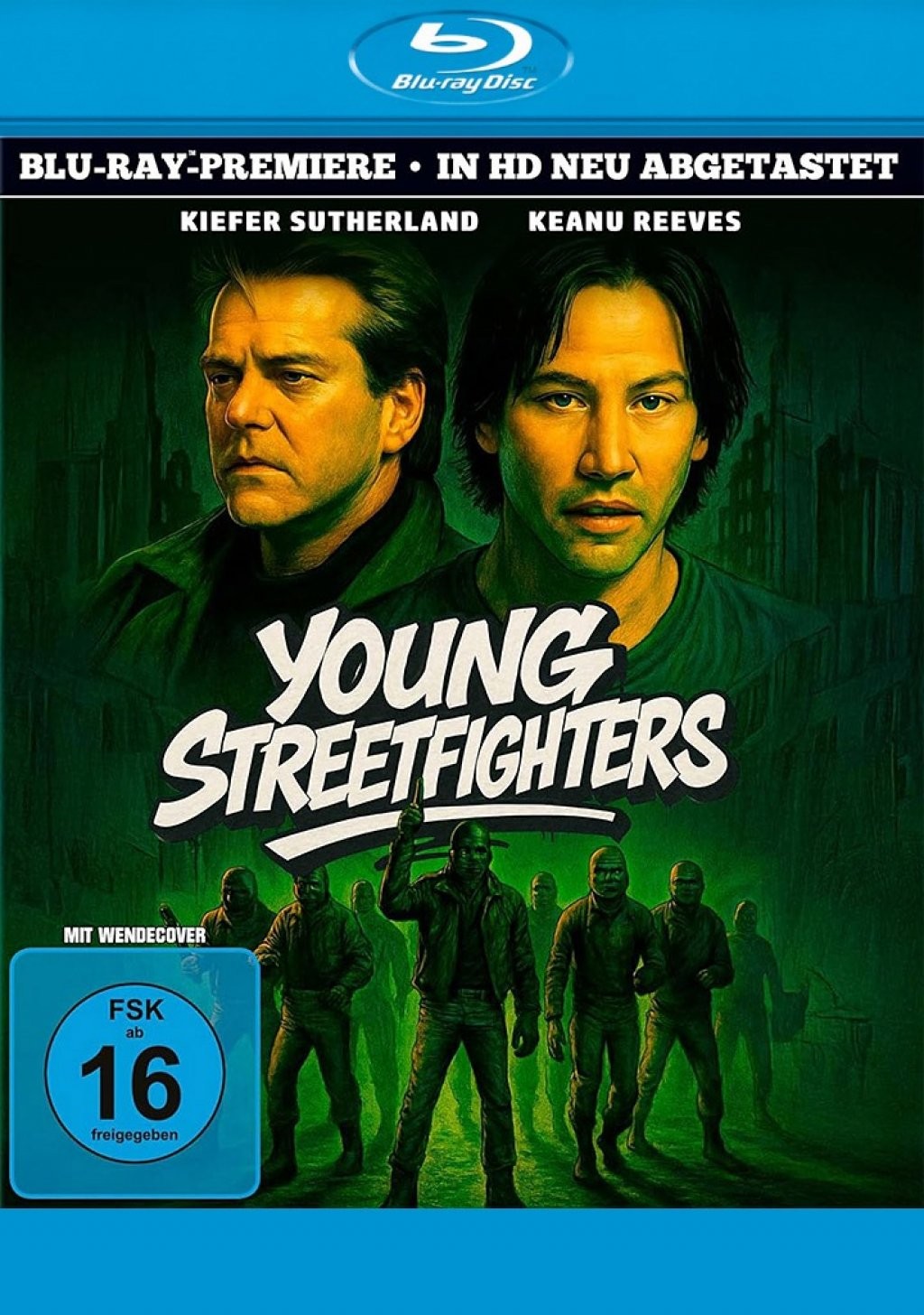 Young Streetfighters (Keanu Reeves, Kiefer Sutherland) # BLU-RAY-NEU - Bild 2