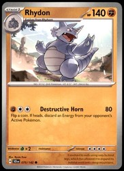 Rhydon 75/142 Stellar Crown Common