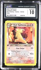Dark Typhlosion [1st Edition] #10 Prices | Pokemon Neo Destiny | Pokemon  Cards