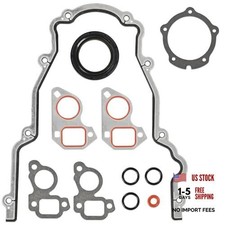 LS Timing Cover Gasket Set Water Pump Gaskets - Fits 4.8, 5.3, 5.7, 6.0, 6.2L