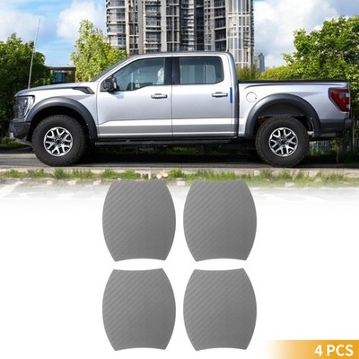 79x89mm Universal 3D Autotür Cup Protector Aufkleber - Schutzfolie - Grau