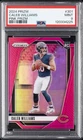 2024 PANINI PRIZM PINK PRIZM #301 CALEB WILLIAMS PSA 9