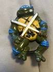 Vintage Teenage Mutant Ninja Turtles Leonardo Digital Watch 1988 Not Tested A5