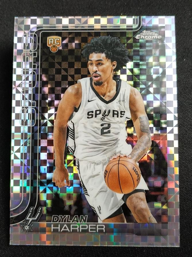 2025-26 Topps Chrome Dylan Harper #252 RC Rookie X-Fractor Refractor -T11