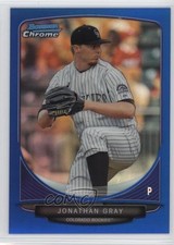 2013 Bowman Draft Picks Chrome Blue Refractor 72/99 Jon Gray Jonathan 3q5