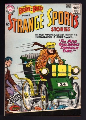 The Brave and The Bold #48 Strange Sports Stories-Racing -Infantino-1963 DC NICE