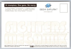 Sega hard stuff; sonic 3D Blast; Saturn megamix videogame Advertising  Postcards