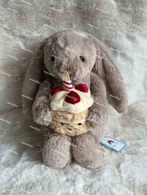  Bashful Beige Bunny ‘Birthday’ Bashful Beige Bunny 'Birthday' - Official Jellycat