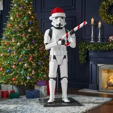 Disney 6 Ft. Animated Stormtrooper Home Depot 2024 Star Wars