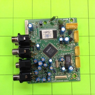 Sony DVP-SR200P DVD Audio Video Input Board Port Jack Board 40GSR200P