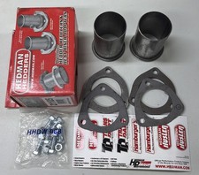 Hedman Header Reducer 21105 3-bolt Collector 2.5 X 2.5 In. Bolt-on Pair Hedman Header Reducer 21105 3-bolt Collector 2.5 X 2.5 In. Bolt-on Pair