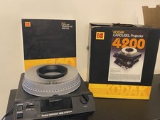Kodak Carousel 4200 Projector with an Extra Slide Tray