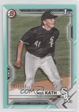 2021 Bowman Draft Aqua 105/199 Wes Kath #BD-43 9hx
