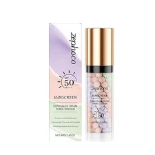 3 Color Sunscreen Concealer Cream 1.41oz - Broad Spectrum SPF Tinted B0F9TKCJC1