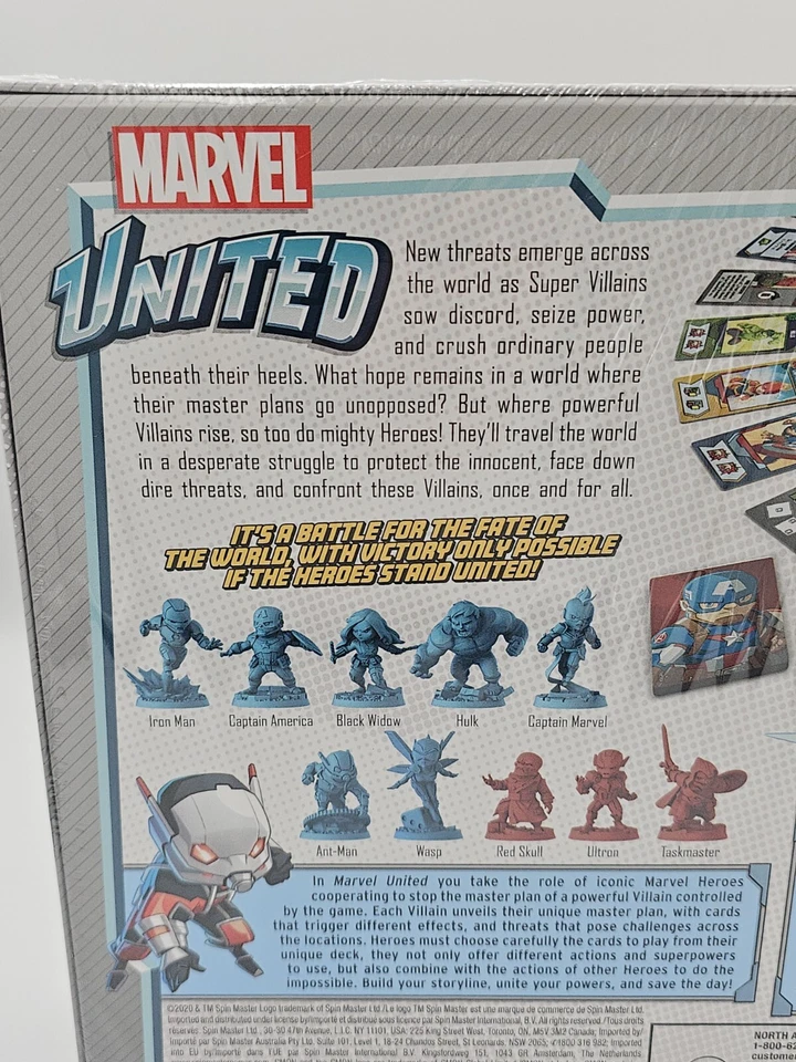 Marvel United Core Game Starter Box with WASP- Brand NEW - Sealed - Image 4 of 4