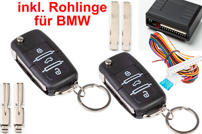 JOM 7105 ZV Funkfernbedienung Klappschlüssel für BMW 3,5,7,8,X3,X5,Z1,Z3,Z4