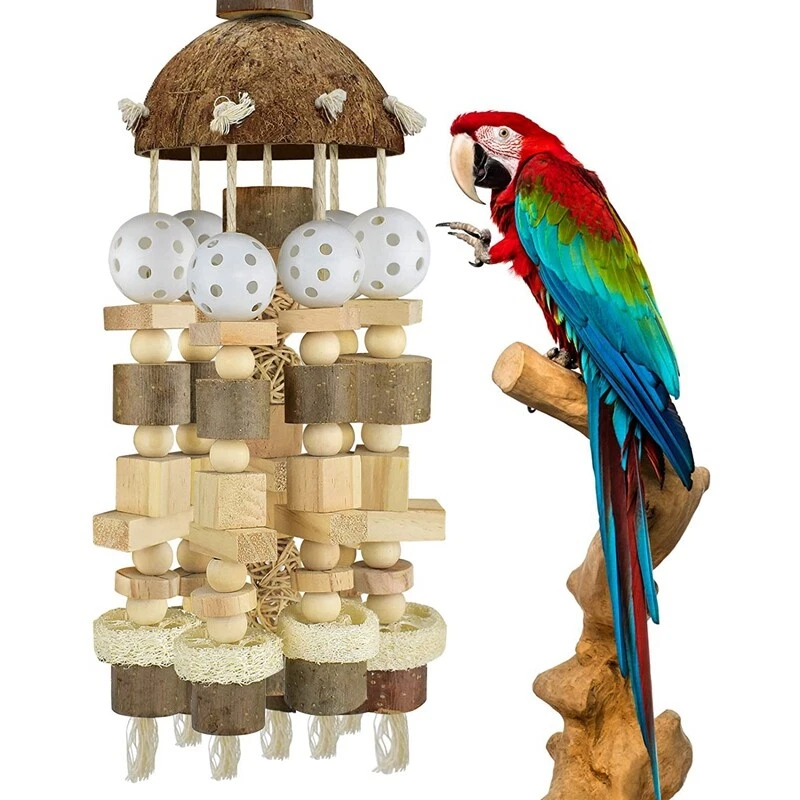 Bird Parrot Toy Natural