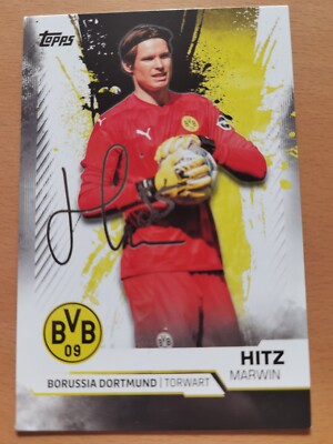 Topps BVB Borussia Dortmund Team 2020 20/21 BVB Torwart Marwin Hitz #6