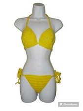crochet bikini set
