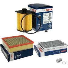 BOSCH Inspektionspaket mit Verschlussschraube für Volvo V40 Schrägheck 525 526