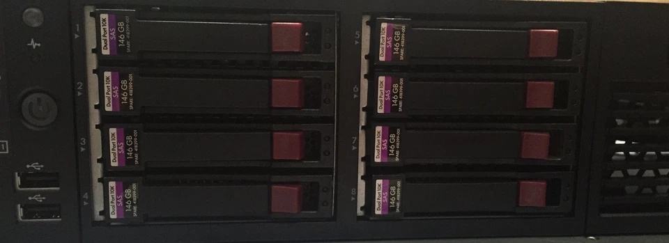 HP ProLiant DL380 G7 Quad Core Xeon X5560 2.8Ghz 36GB DDR3 - Image 3 of 4