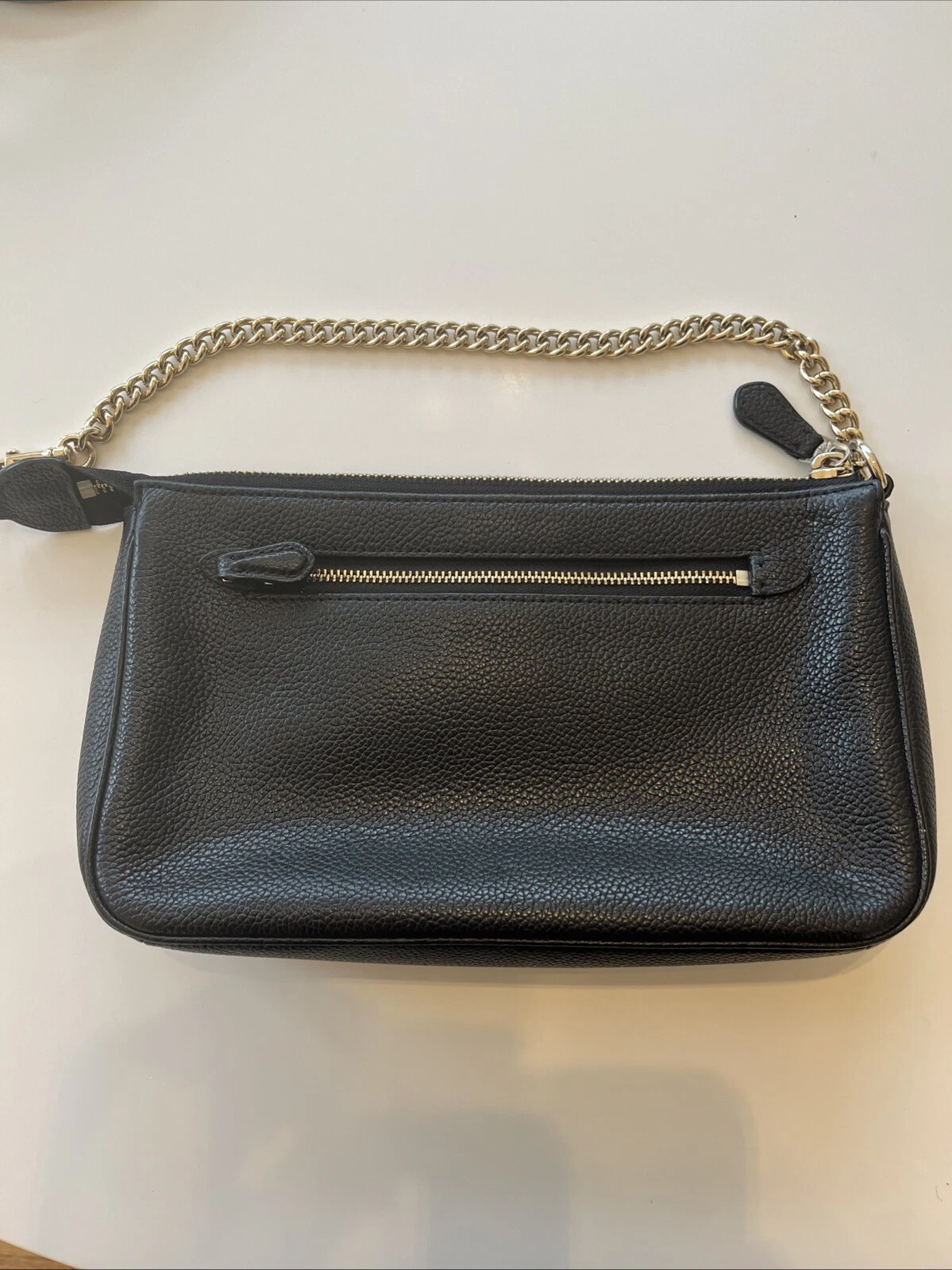 Borsa Coach Nolita 19 patchwork pelle trapuntata convertibile nero argento oro usata in ottime condizioni