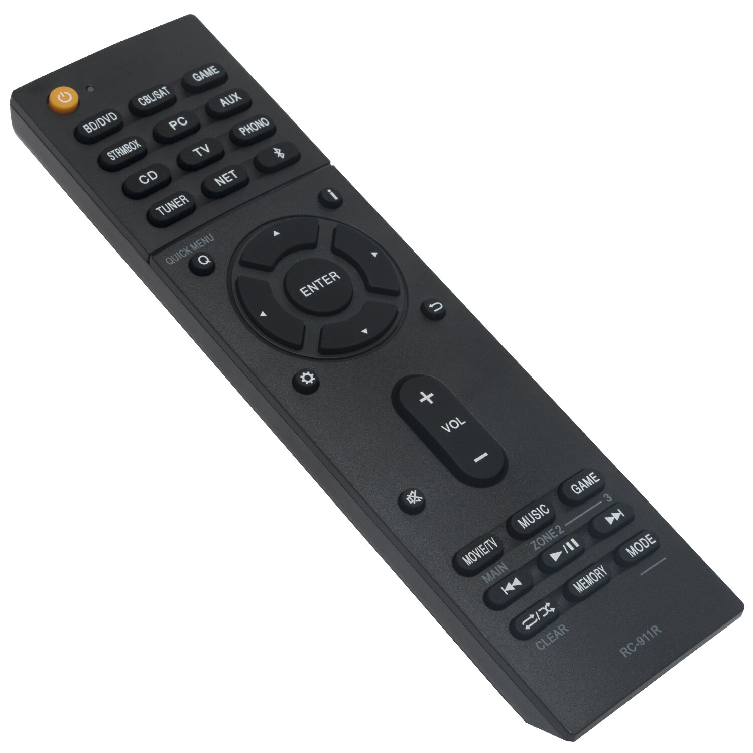 RC-911R Replace Remote Control for Onkyo AV Receiver HT-R695 HT-S7800 TX-NR555